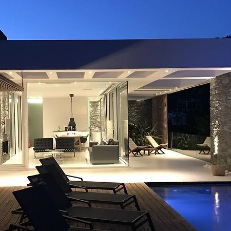 A - Luxury Villas Plomari Bagian luar foto