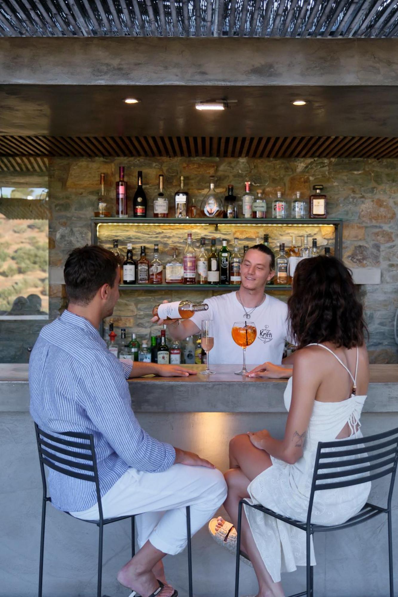 A - Luxury Villas Plomari Bagian luar foto