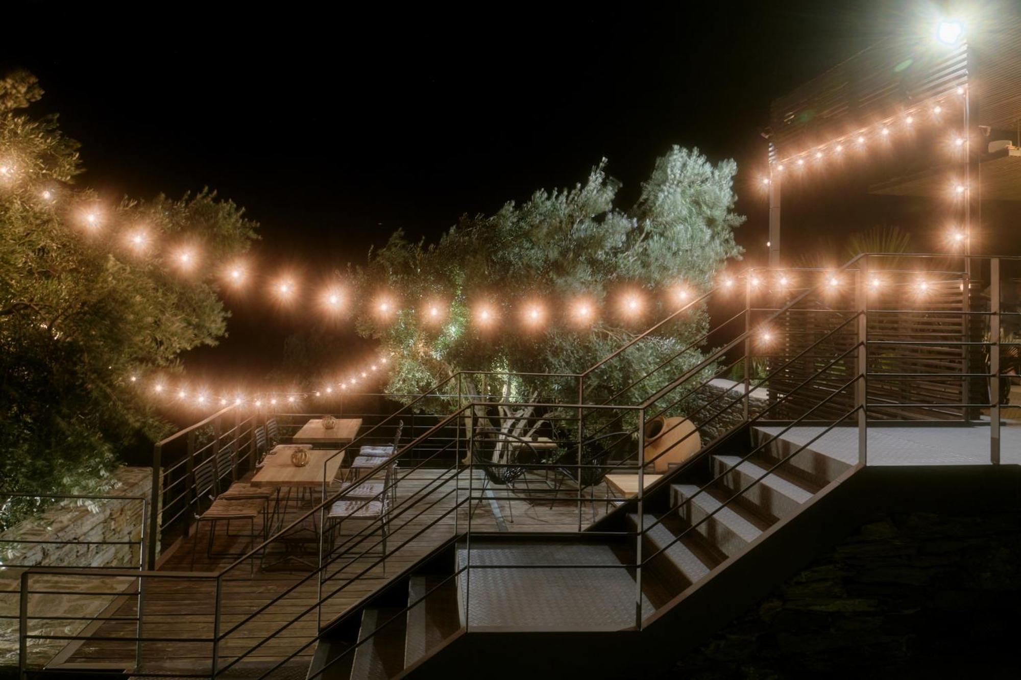 A - Luxury Villas Plomari Bagian luar foto