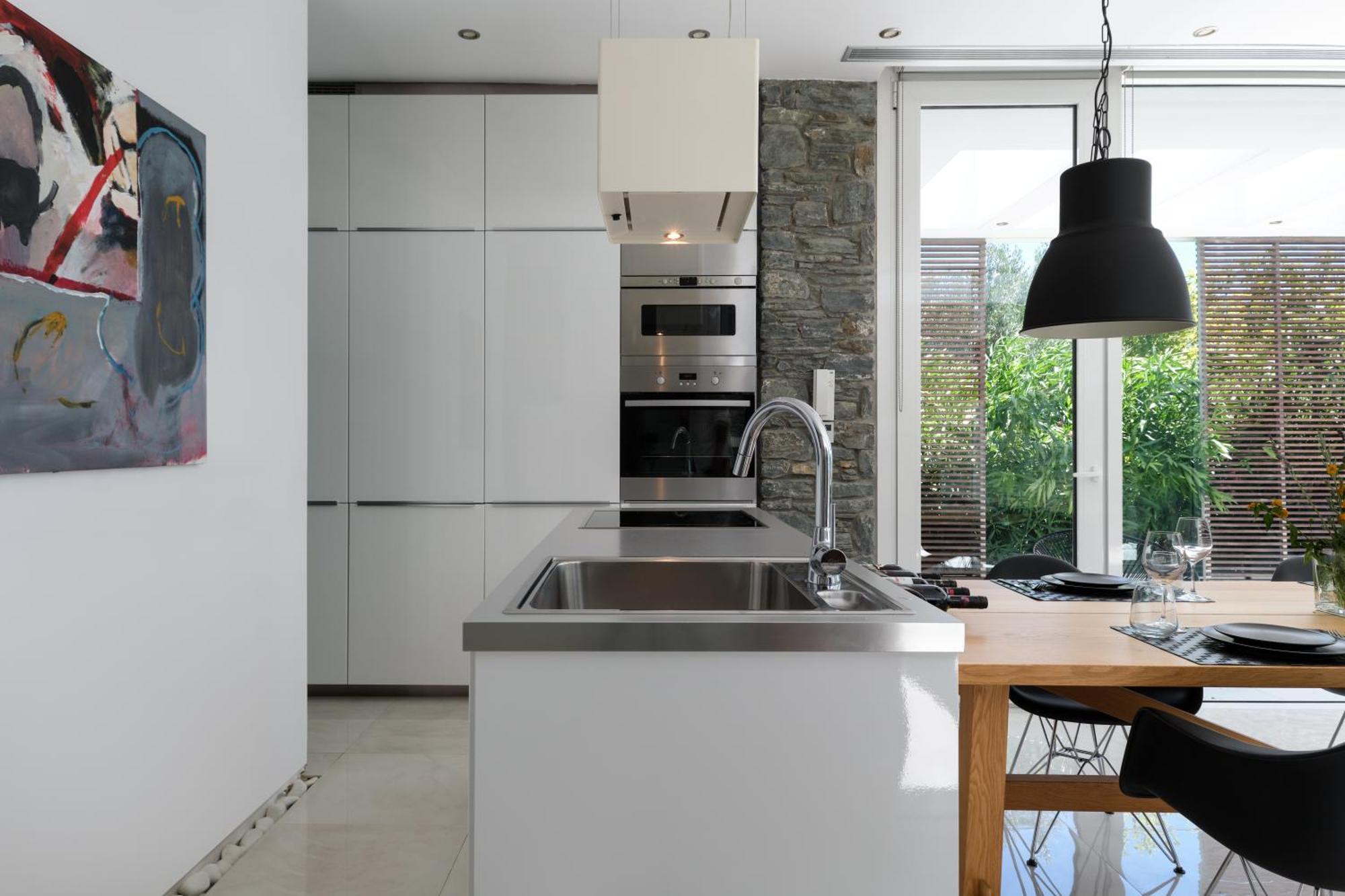 A - Luxury Villas Plomari Bagian luar foto