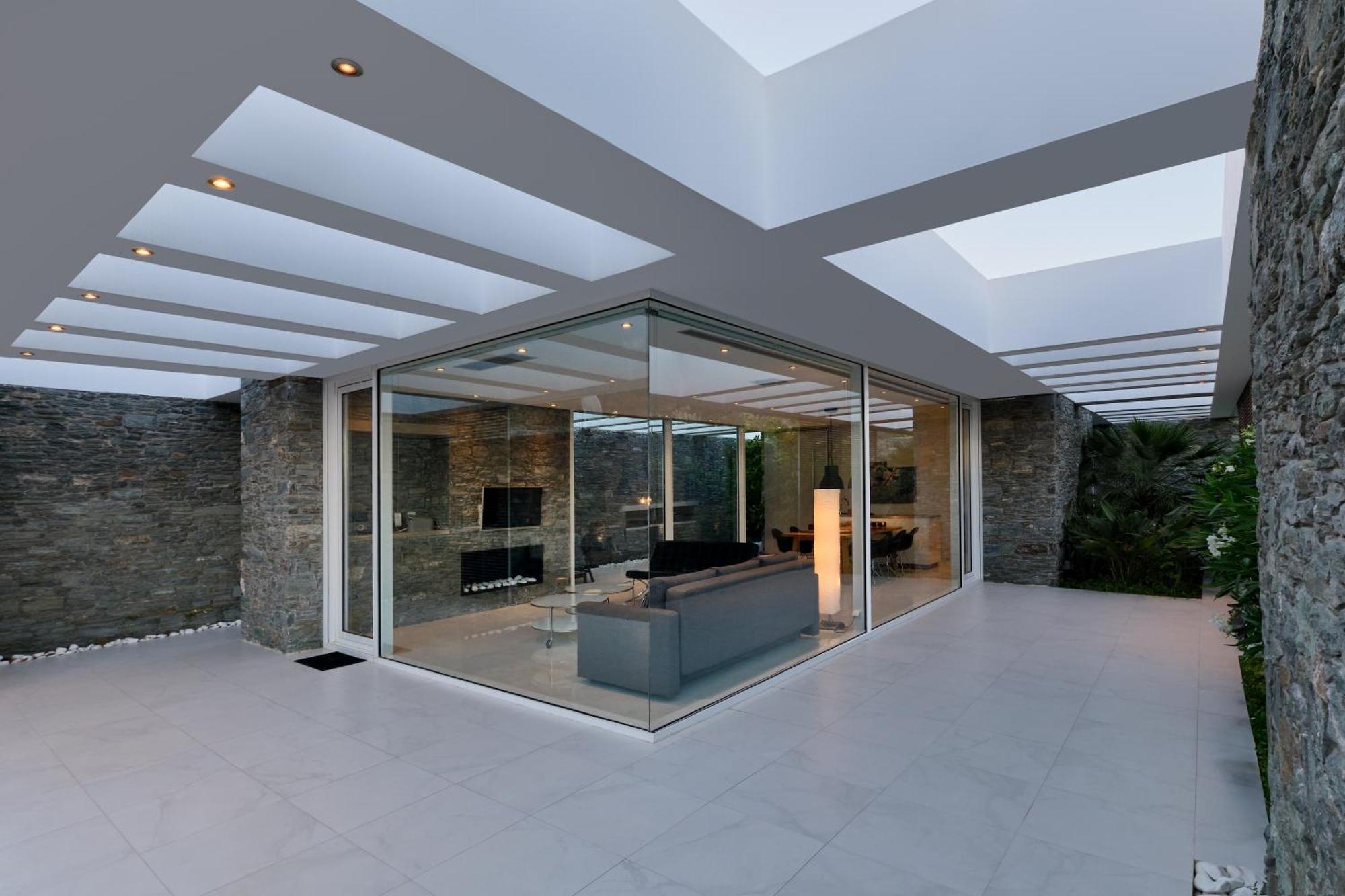 A - Luxury Villas Plomari Bagian luar foto