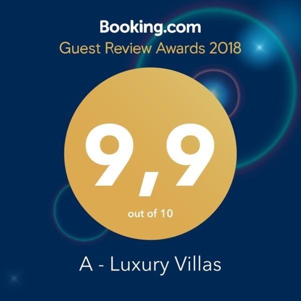 A - Luxury Villas Plomari Bagian luar foto
